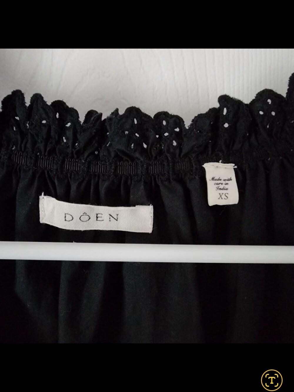 Doen - Nessie Dress in Balck - Picture 2 of 9